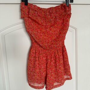 Fun floral romper